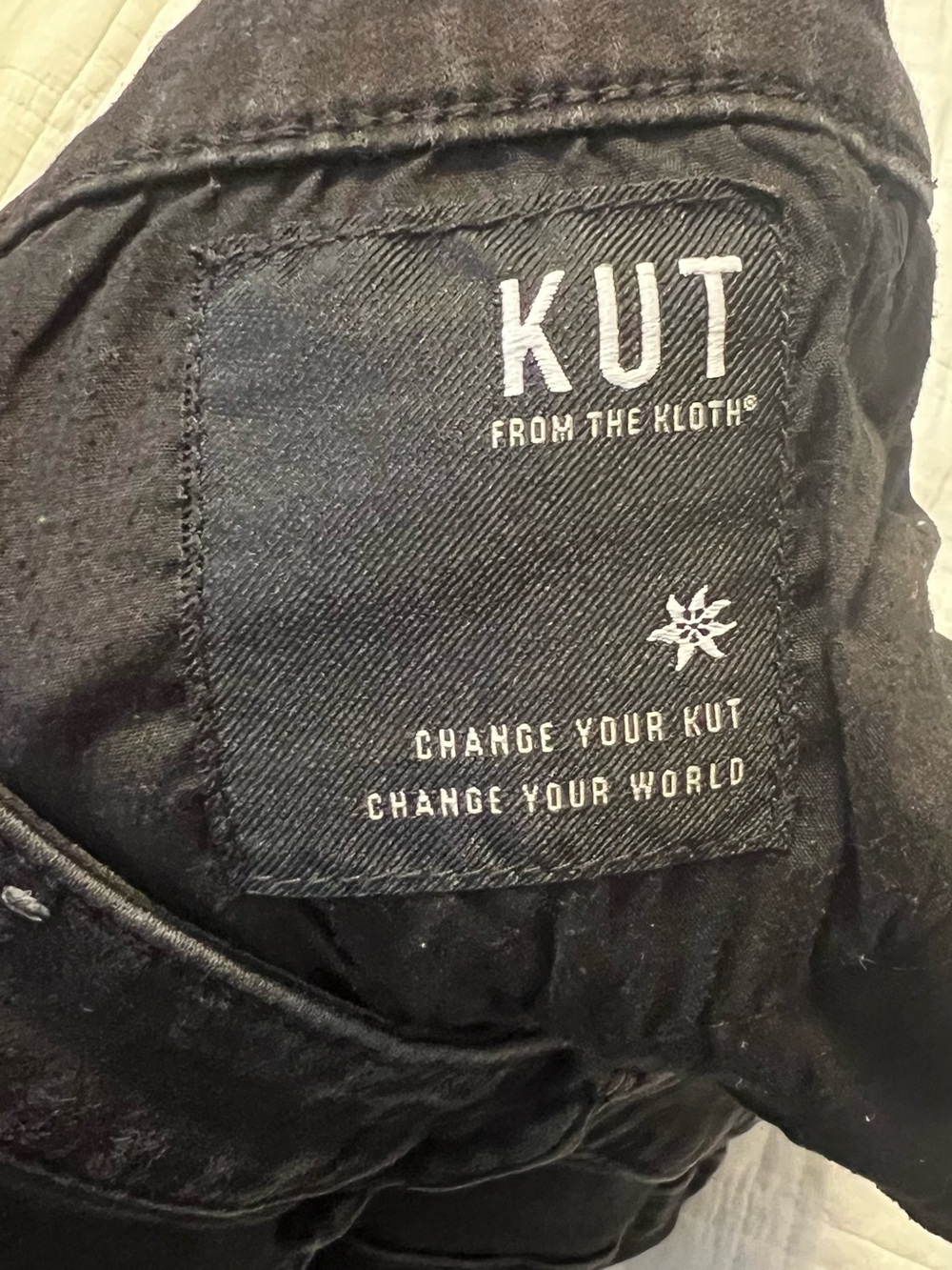 KUT from the Kloth Mia High Rise Skinny Jeans in Black | Women’s 8 - Picture 6 of 7